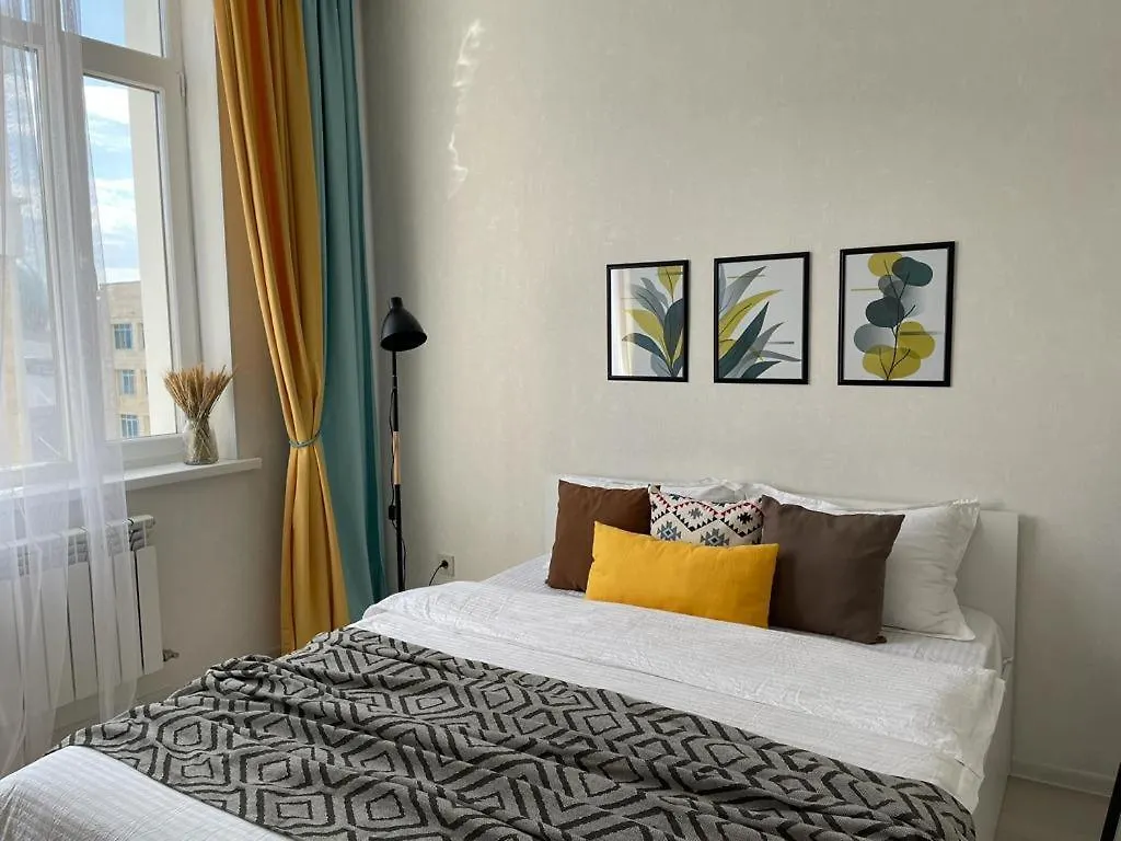 Apartment Expo New Life Просторные Апартаменты С Видом На Expo Taldykol
